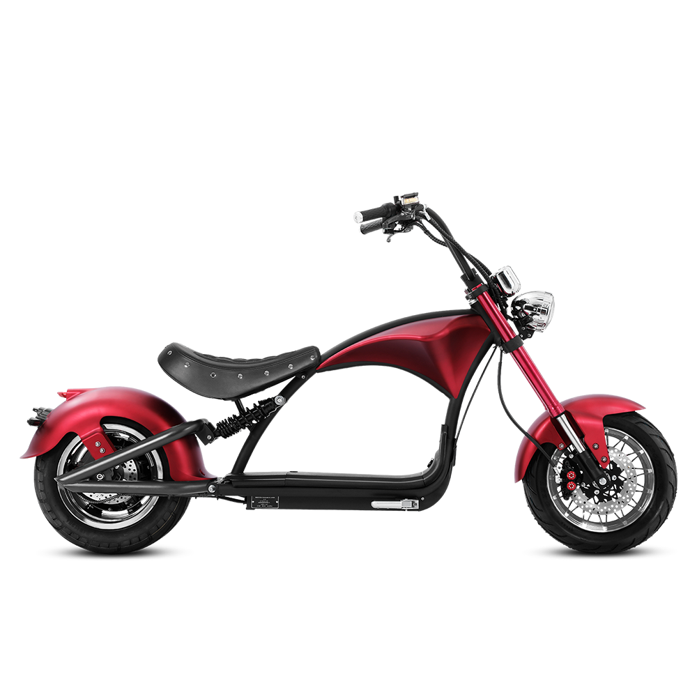 Eahora M1P Plus: 3000W Chopper Scooter,Red – Eahora Scooter