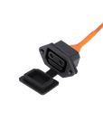 Two-Seat M1P Battery Charging Port