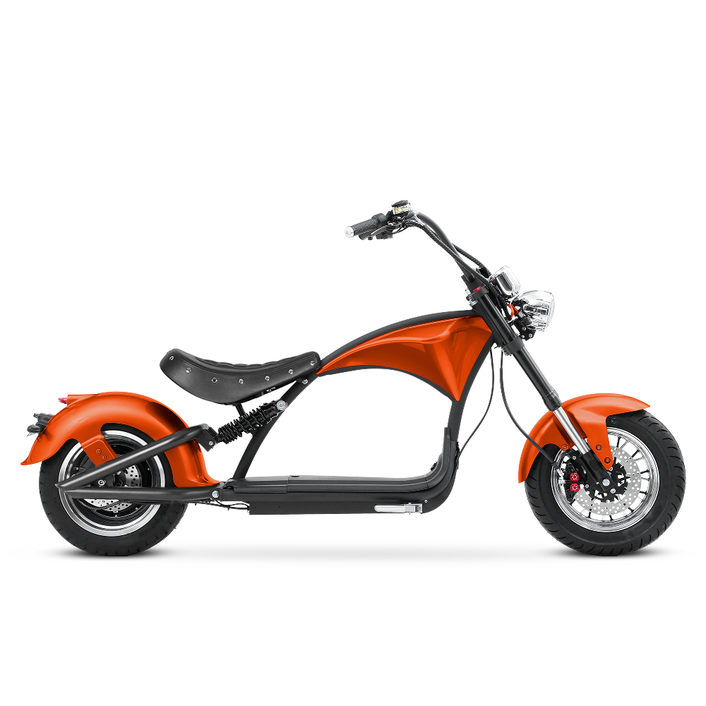 Eahora M1P: Electric Chopper Scooter, Orange – Eahora Scooter