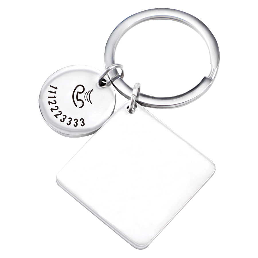 Stainless Steel Souvenir Custom Key Chain
