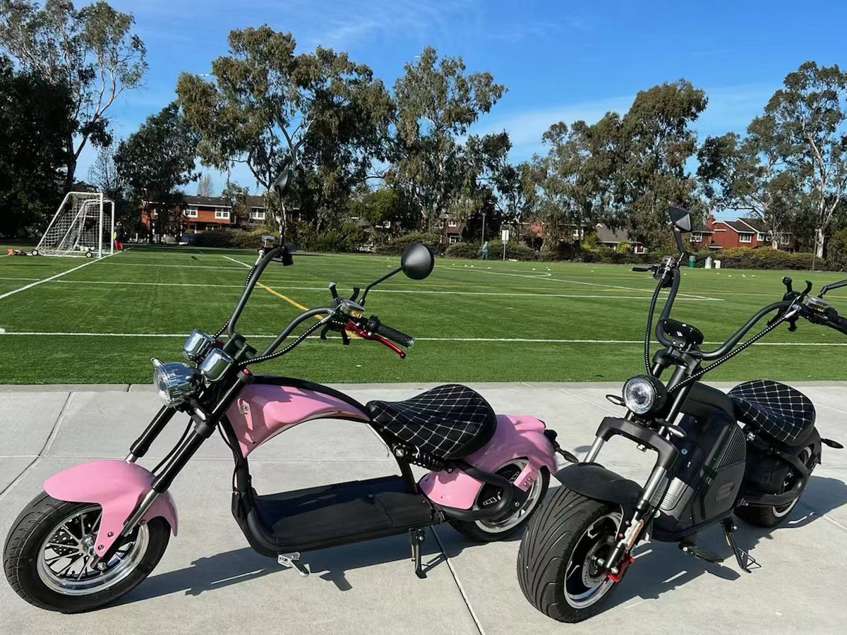 Eahora Motorcycle Scooters for Adults | Fat Tire Electric Scooter | Legal Street Scooter