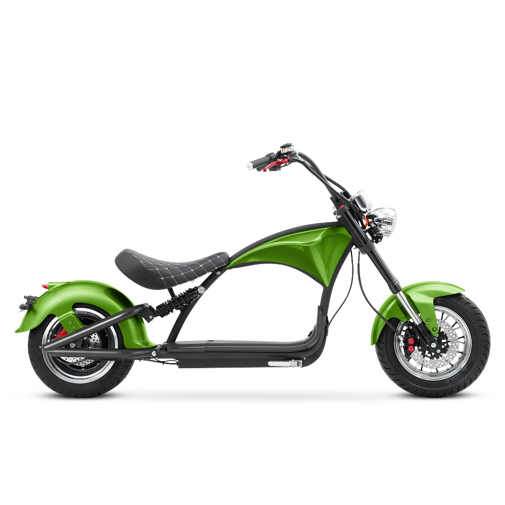 Electric best sale harley chopper