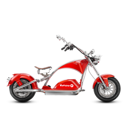 4000W Electric Chopper Scooter_Fat Tire Electric Scooter_Eahora 4000W Plating M1PS_Red
