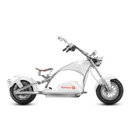 4000W Electric Chopper Scooter_Fat Tire Electric Scooter_Eahora 4000W Plating M1PS_White
