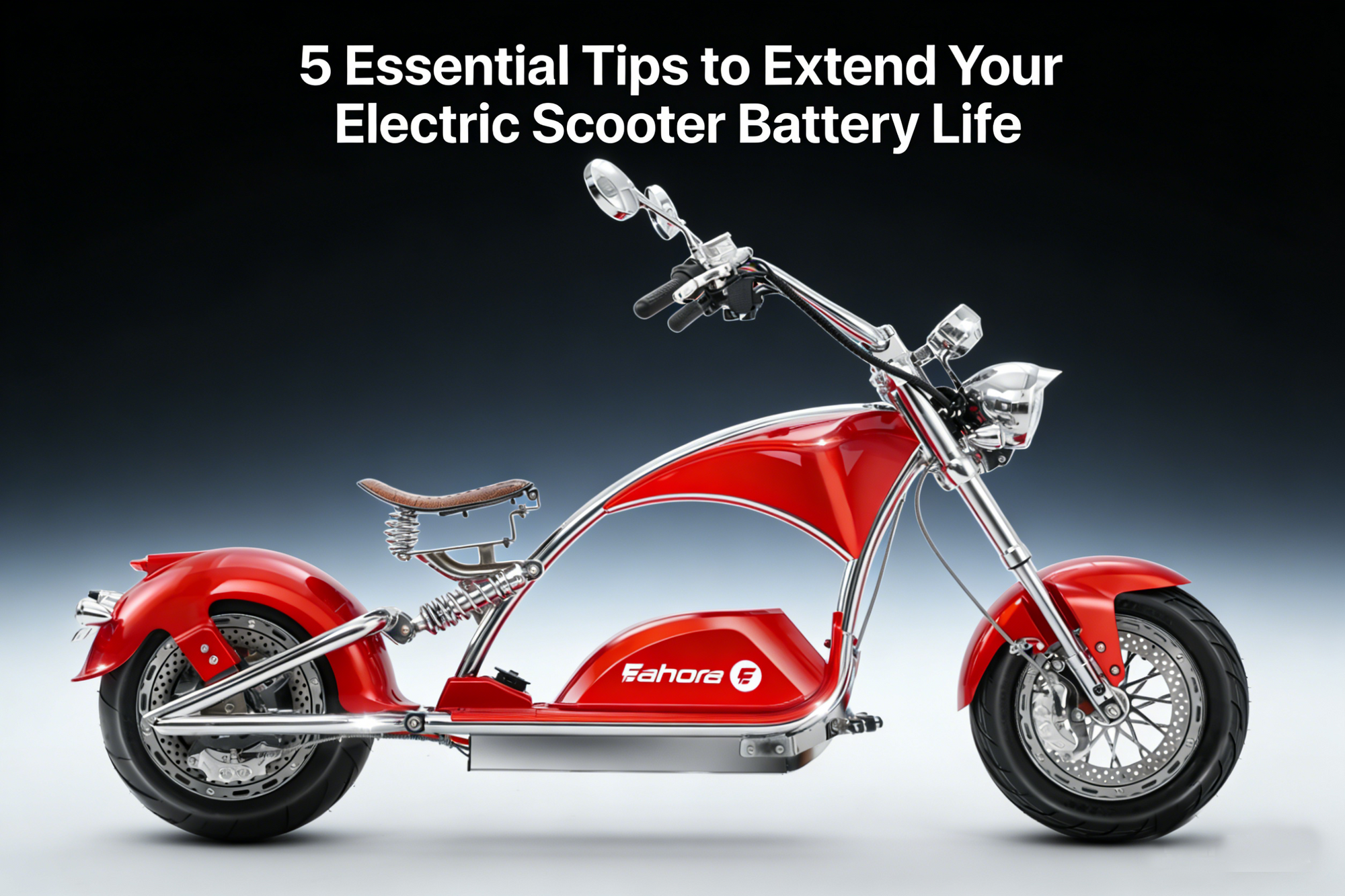 5 Essential Tips to Extend Your Electric Scooter Battery Life