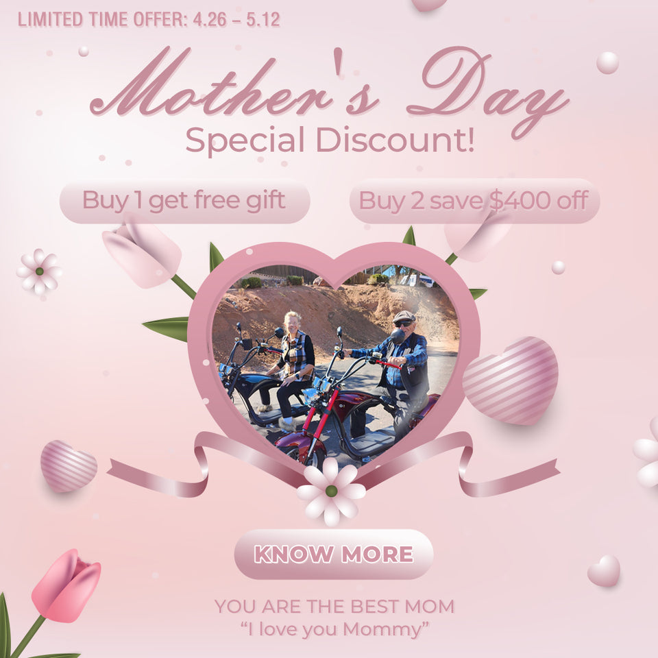 The Best Personalized Mother's Day Gifts of 2024 - A Chopper Scooter from Eahora