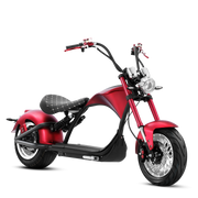 3000W Electric Chopper Scooter_Fat Tire Electric Scooter_Eahora M1P Plus_Red 2