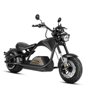 4000W Electric Motorcycle Scooter- Fat Tire Electric Scooter- Eahora 4000W M1PS- black