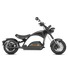 4000W Electric Chopper Motorcycle- Fat Tire Electric Scooter- Eahora 4000W M1PS- black