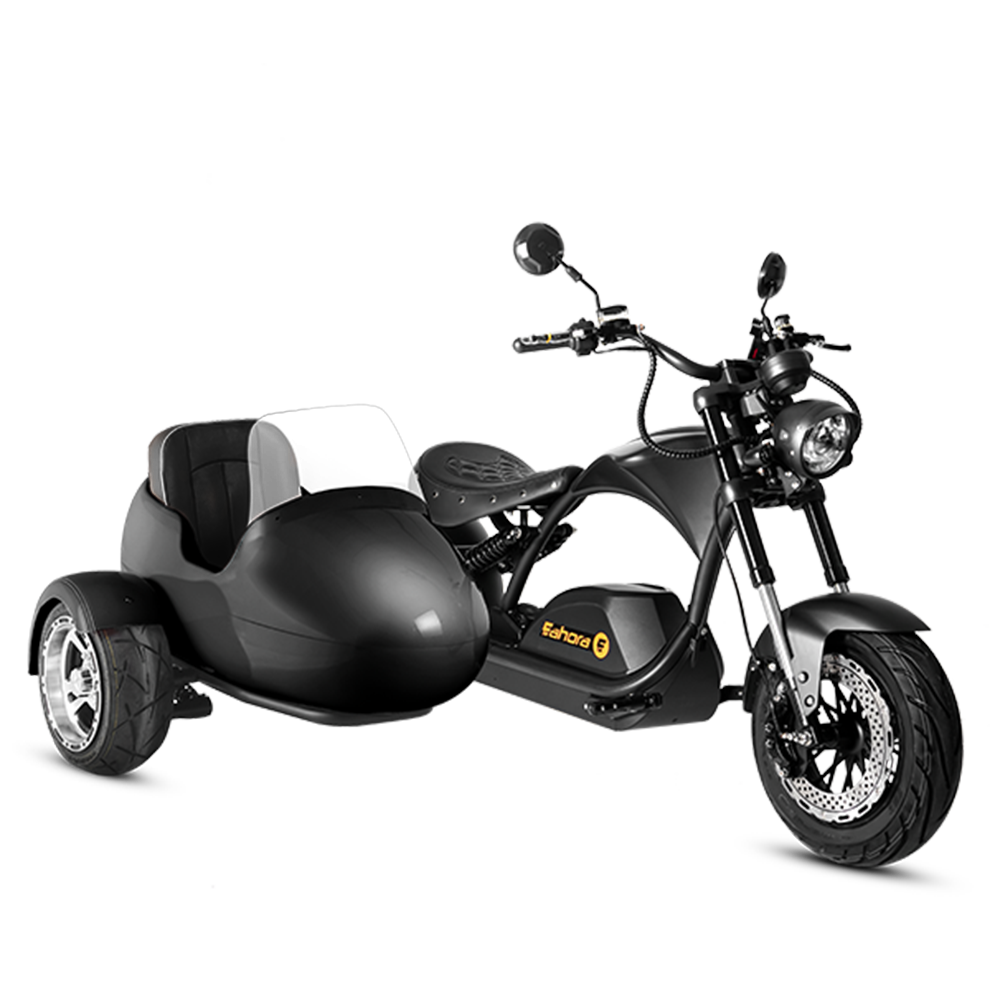 Eahora M1PS Sidecar Set: Chopper Scooter, Black – Eahora Scooter
