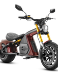 4000W Electric Motorcycle Scooter_Big Wheel Electric Scooter_Eahora 4000W M8S_Garnet