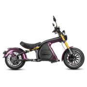 4000W Electric Motorcycle Scooter_Big Wheel Electric Scooter_Eahora 4000W M8S_Purple