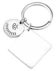 Stainless Steel Souvenir Custom Key Chain