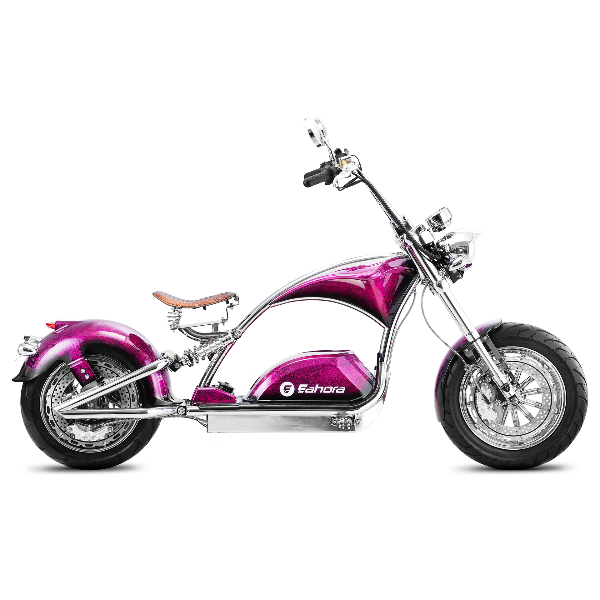 Chopper リラクゼーション 2026 Eahora Chrome M1PS - Vixen Red (28mph Limited Speed) – Eahora