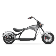 2000W Electric Chopper Scooter_Fat Tire Electric Scooter_Eahora Emars M1P_Space Silver1