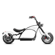 2000W Electric Chopper Scooter_Fat Tire Electric Scooter_Eahora Emars M1P_White1