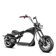 3000W Electric Chopper Scooter_Fat Tire Electric Scooter_Eahora M1P Plus_Black2