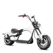 2000W Electric Chopper Scooter_Fat Tire Electric Scooter_Eahora Emars M1P_White2