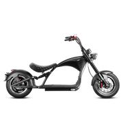 3000W Electric Chopper Scooter_Fat Tire Electric Scooter_Eahora M1P Plus_Black1