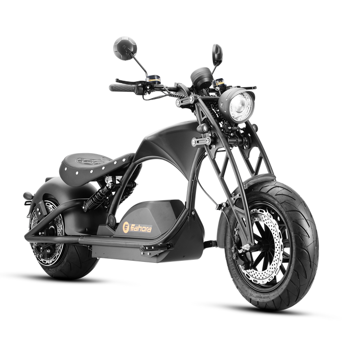 Eahora Knight M1PS 4000W Chopper Scooter,Black(28mph Limited Speed ...