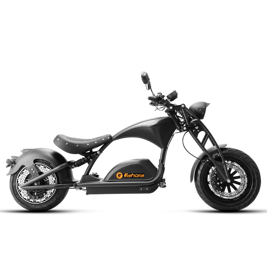 Eahora Knight M1PS 4000W Chopper Scooter,Black(28mph Limited Speed ...