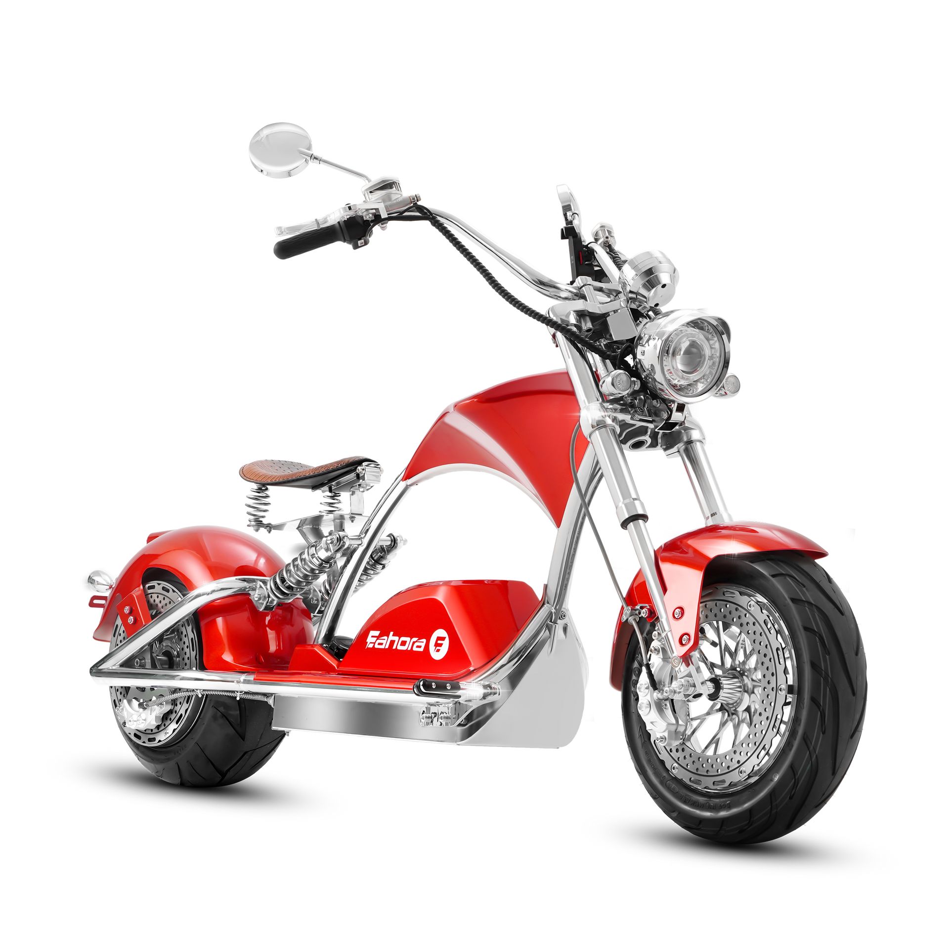 4000W Mini Electric Motorcycle - Eahora Plating 4000W M1PS Red