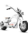 4000W Electric Chopper Scooter_Fat Tire Electric Scooter_Eahora 4000W Plating M1PS_White