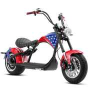 Eahora Emars M1P 2000W Electric Scooter With 60V 30AH 1.8KWH Battery - 37MPH - Old Glory