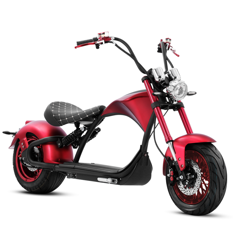  Eahora Emars M1P 2000W Electric Scooter With 60V 30AH 1.8KWH Battery - 37MPH -Red