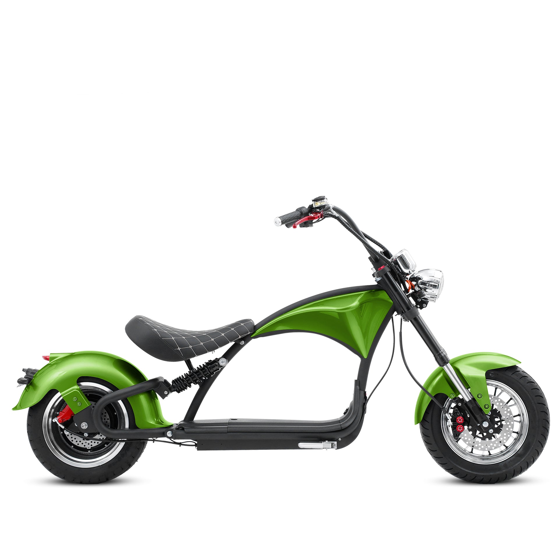 Eahora Emars M1P 2000W Electric Scooter With 60V 30AH 1.8KWH Battery - 37MPH - Apple Green