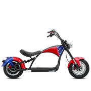 Eahora Emars M1P 2000W Electric Scooter With 60V 30AH 1.8KWH Battery - 37MPH - Old Glory