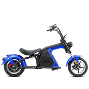Eahora Emoto M8 2000W Electric Scooter With 60V 30AH 1.8KWH Battery - 37MPH - Blue