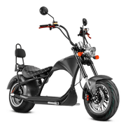 2000W Electric Chopper Scooter_Electric Seated Scooter_Eahora Two-seat M1_Black1