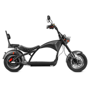 2000W Electric Chopper Scooter_Electric Seated Scooter_Eahora Two-seat M1_Black
