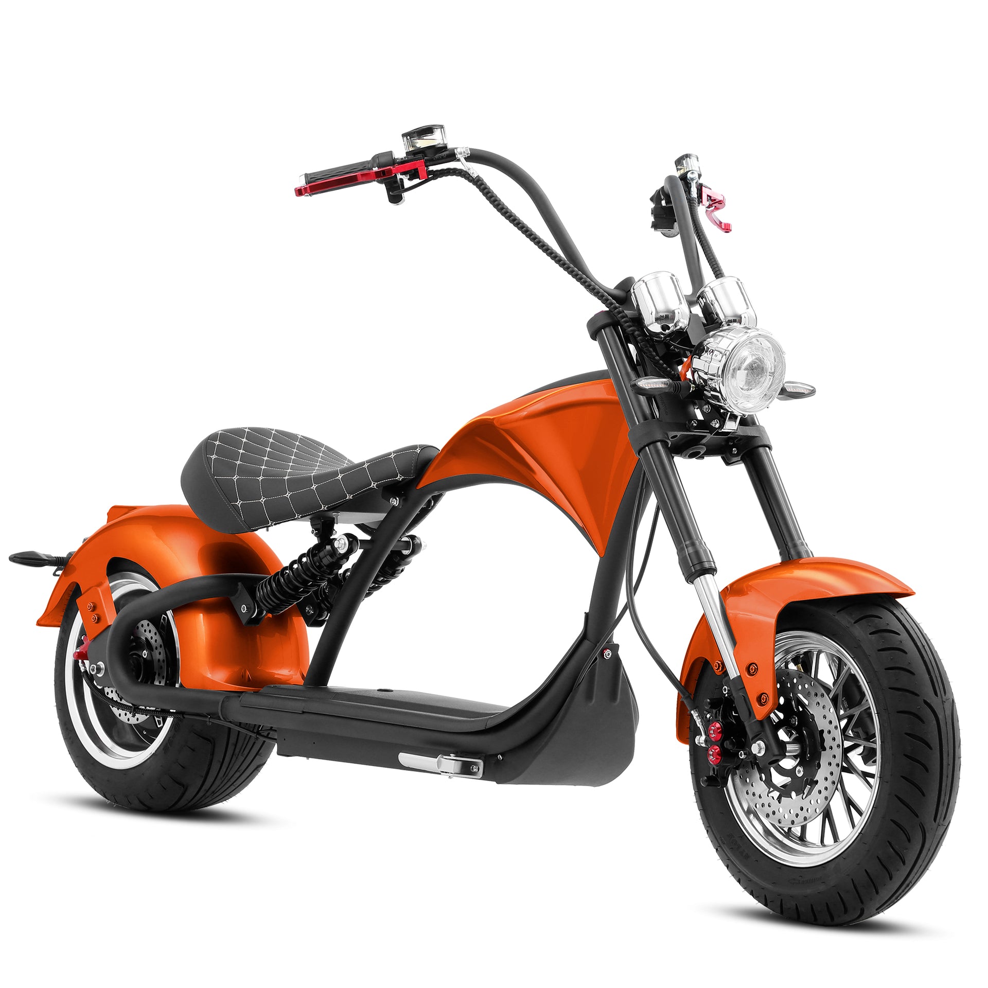 Eahora Emars M1P 2000W Electric Scooter With 60V 30AH 1.8KWH Battery - 37MPH -Orange