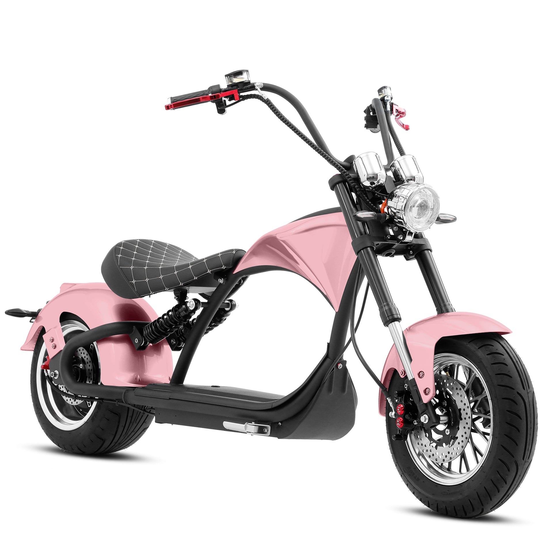 Eahora Emars M1P 2000W Electric Scooter With 60V 30AH 1.8KWH Battery - 37MPH -Pink