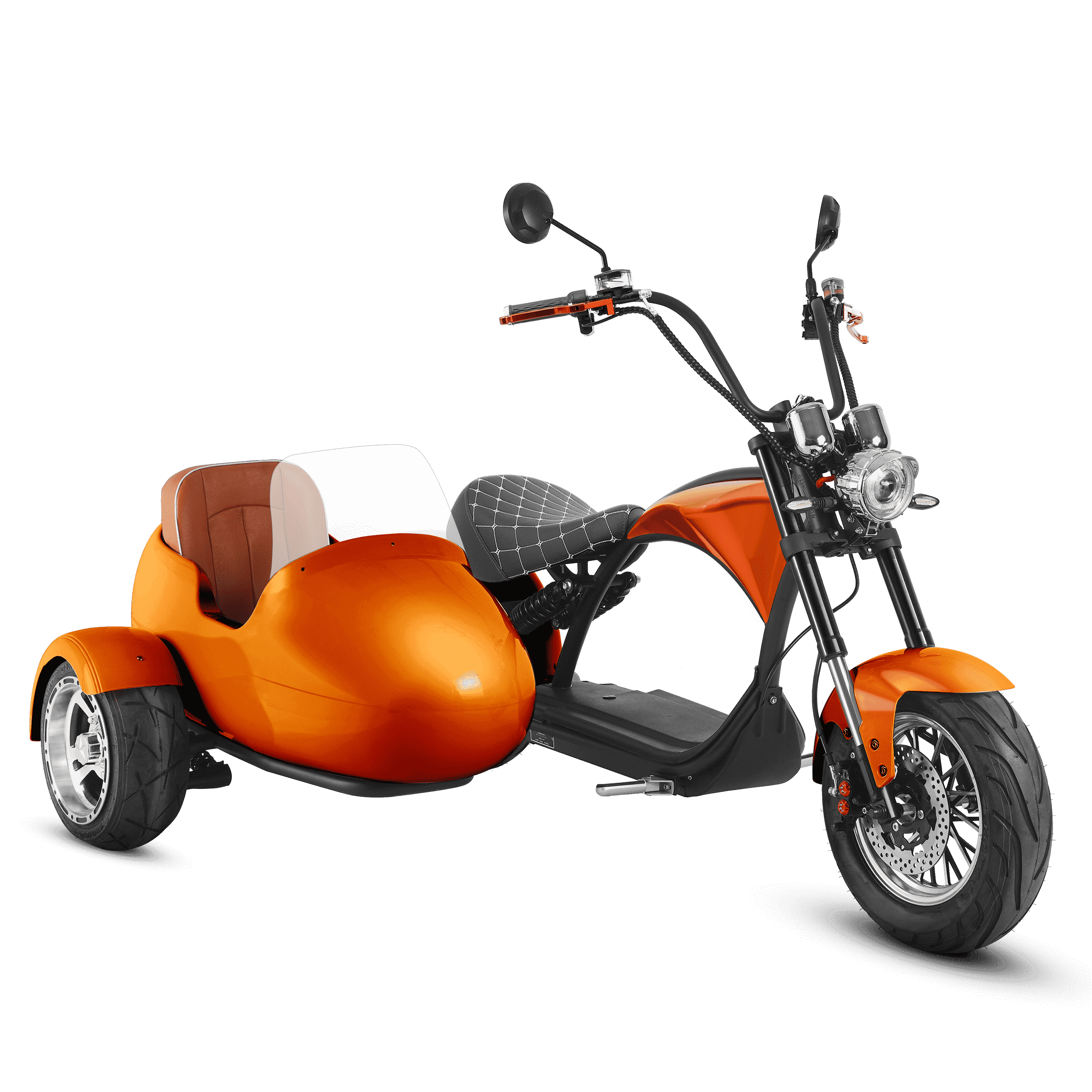 Electric motorcycle discount with sidecar