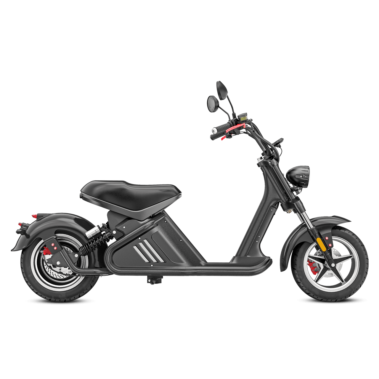 3000W Electric Fat Tire Scooter_ Fast Electric Scooter_Eahora Etwister M2_Black