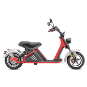 3000W Electric Fat Tire Scooter_ Fast Electric Scooter_Eahora Etwister M2_Red Silver1