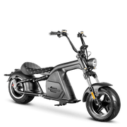 2000W Electric Chopper Scooter_Big Wheel Electric Scooter_Eahora Emoto M8_Black