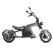 2000W Electric Chopper Scooter_Big Wheel Electric Scooter_Eahora Emoto M8_Black